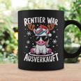 Reindeer Was Ausverkauft Christmas Unicorn Slogan Tassen Geschenkideen