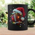 Santa Sports Christmas Football Player For Boys Coffee Mug Gifts ideas