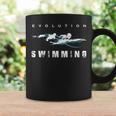 Swimming Evolution Swimmer Sportler Swimming Tassen Geschenkideen