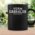 Team Cabrales Stolzer Familiennachname Nachname Geschenk Tassen Geschenkideen