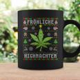 Ugly Christmas Frohe Highnachten Marihuana Weed Geschenk Tassen Geschenkideen