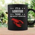 Women's Ist So Ein Hummer Ding Slogan Lobster With-Neck Tassen Geschenkideen