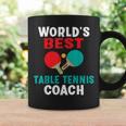 World Best Table Tennis Trainer Tassen Geschenkideen