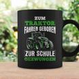 Zum Traktor Fahren Geboren Zur Schule Zum Schule Zwungen S Tassen Geschenkideen