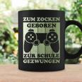 Zum Zocken Geboren Kinder Gamer Gamer Gamer Idea Tassen Geschenkideen