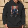 Barack Obama Signature And Portrait Kapuzenpullover Lebensstil