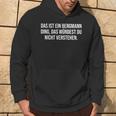 Das Ist Ein Bergmann Ding Das Ist Ein Bergmann Ding Kapuzenpullover Lebensstil