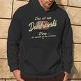 Das Ist Ein Dombrowski Ding Family Dombrowski Kapuzenpullover Lebensstil