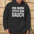 Der Mann Hinter Dem Bauchintage Father's Day Kapuzenpullover Lebensstil