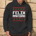 Felix Navidad Felix Name Day Xmas Kapuzenpullover Lebensstil