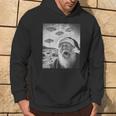 Santa Claus Selfie With Ufos Weird Christmas 2024 Hoodie Lifestyle