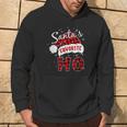 Santa's Favorite Ho Christmas Red Plaid Buffalo Pajama Hoodie Lifestyle Santa's Favorite Ho Christmas Red Plaid Buffalo Pajama Hoodie Lifestyle