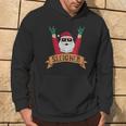 Sleigher Rock N Roll Santa Claus Christmas Hoodie Lifestyle