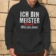 Slogan For Meister Crafts Kapuzenpullover Lebensstil