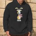 Winter Reindeer I Deer Wild Animal Elk Animal Motif Kapuzenpullover Lebensstil