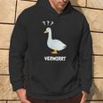 Ganserwirrt Lustiges Gänse Goose Meme Wortspiel Kapuzenpullover Lebensstil