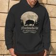 Hunter Wild Boar Keiler Wildsau Slogan Idea Kapuzenpullover Lebensstil