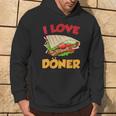 Ich Liebe Döner Kebab Fleisch Döner Kapuzenpullover Lebensstil