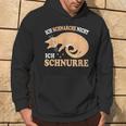 Ich Schnarche Nicht Ich Schnurre Katzen Official Sleep Kapuzenpullover Lebensstil