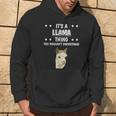 Ist So Ein Lama Ding Lustiger Spruch Lamas Kapuzenpullover Lebensstil