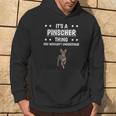 Ist So Ein Pinscher Ding Lustiger Spruch Pinscher Kapuzenpullover Lebensstil