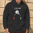 Le Ping-Pong M'appelle Idée Cadeau Drôle Fan Tennis De Table Sweat à capuche Lifestyle