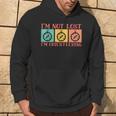 Im Not Lost Im Orienring Compass Randonnée Course D'orientation Sweat à capuche Lifestyle