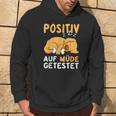 Positiv Auf Müde Getestet Dog Sleep Kapuzenpullover Lebensstil