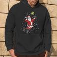 Volleyball Santa Claus Christmas Kapuzenpullover Lebensstil