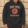 Wee Woo Squad Firefighter Badge Marshal Fire Truck Hoodie Lifestyle