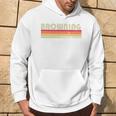 Browning Last Name Retrointage 80S Birthday Kapuzenpullover Lebensstil