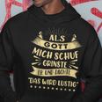 Als Gott Mich Schuf Grinste Er Und Dachte Kapuzenpullover Lustige Geschenke