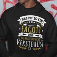 With Bassoon Bassoontist Musiker Das Ist So Ein Bassoon Ding Kapuzenpullover Lustige Geschenke