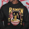 Cat Ramen Noodle Japanese Anime Manga Ramen Kawaii Cat Hoodie Personalized Gifts