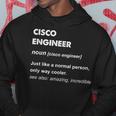 Cisco Engineer Kapuzenpullover Lustige Geschenke