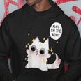 Cute Cat Anime Meme Nah I'm The Best Gojo Cat Hoodie Personalized Gifts
