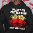 Das Ist Ein Fritten Ding Fritten Pommes Kapuzenpullover Lustige Geschenke