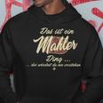 Das Ist Ein Mahler Ding Family Mahler Kapuzenpullover Lustige Geschenke