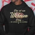 Das Ist Ein Wichmann Ding Family Wichmann Kapuzenpullover Lustige Geschenke