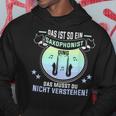 Das Ist So Ein Saxophonist Ding Saxophon Saxophonist Kapuzenpullover Lustige Geschenke