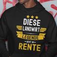 Die Legende Geht In Rente Geht In Kapuzenpullover Lustige Geschenke