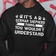 Es Ist Ein German Shepherd-Ding Deutscher Shepherd S Kapuzenpullover Lustige Geschenke