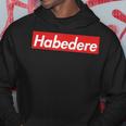 Habedere Red Box Logo Habe Die Ehre Bavarian Kapuzenpullover Lustige Geschenke