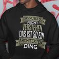 Herren Spruch Männer Beruf Ist So Ein Ding Architekt Kapuzenpullover Lustige Geschenke