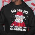 Hol Mir Mal Den Glühwein Annoyed Santa Kapuzenpullover Lustige Geschenke