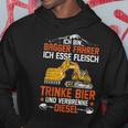 Ich Trinke Bier Underbrenne Diesel Kapuzenpullover Lustige Geschenke