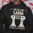 Ist So Ein Lama Ding Lamas Kapuzenpullover Lustige Geschenke