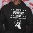 Ist So Ein Pomsky Ding Lustiger Spruch Pomskys Kapuzenpullover Lustige Geschenke