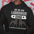 Labbi Sachen Ist So Ein Labrador Ding Schwarzer Labrador Kapuzenpullover Lustige Geschenke