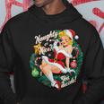 Naughty Or Nice Du Entscheide Pinup Kapuzenpullover Lustige Geschenke